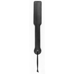 Черная гладкая шлепалка NOTABU с широкой ручкой - 32 см.