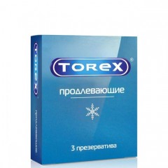 Презервативы Torex  Продлевающие  с пролонгирующим эффектом - 3 шт.